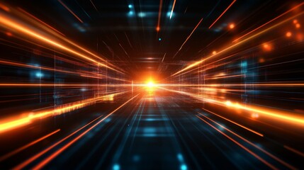 Obraz premium Futuristic background radiating power and luxury with a glowing aura in a realistic style