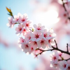 Obraz premium pink cherry blossom