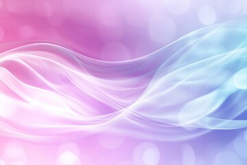 Fototapeta premium Soft waves of pastel colors create a dreamy atmosphere in a tranquil setting