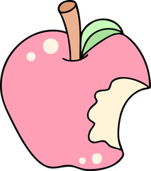 Cute apple	
