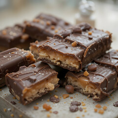 Salted Caramel Chocolate Bars Recipe