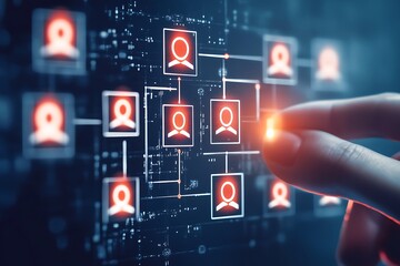 Interactive Network of People, Digital Technology