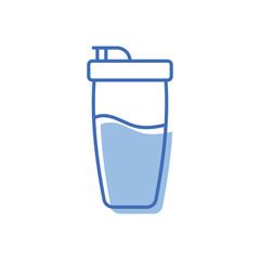 Protein Shake Vector icon