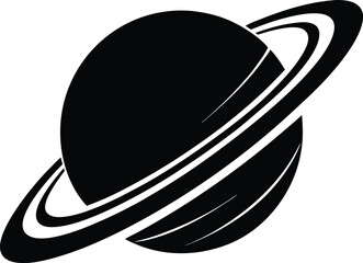 Planet Saturn with Planetary Ring © Nasima