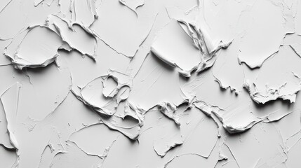 Abstract white texture. Monochromatic art.