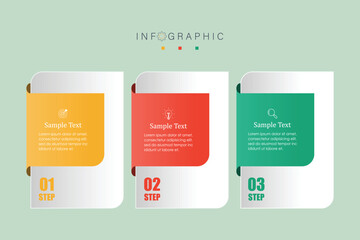 modern text box template, banner Infographics