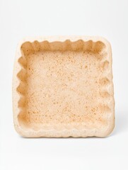 Single Crushed Foam Food Tray for Eco-Friendly Packaging Use