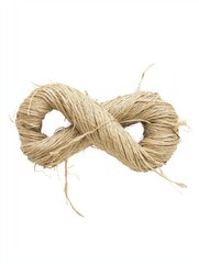 Frayed Twine Knot for Creative Shipping and Crafting Projects