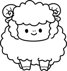 doodle sheep