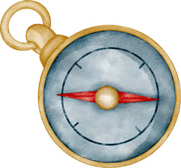 watercolor compass © Je