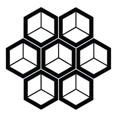 seamless hexagon pattern abstract background with hexagons abstract geometric background