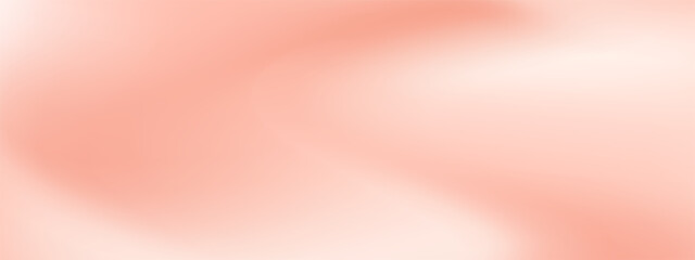 Smooth peach gradient background. Simple vector gradient background