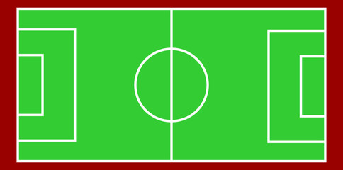 football field illustration