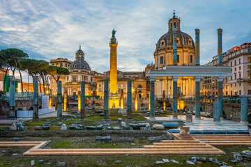 The city of Rome, Italy