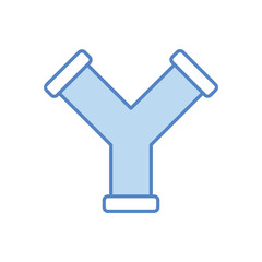 Plumbing Pipe Vector icon