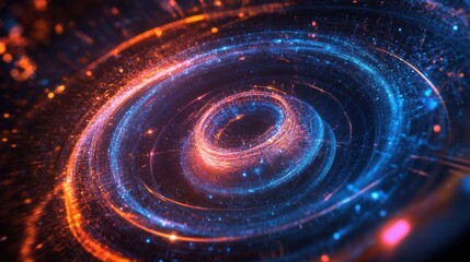 Obraz premium Quantum computing holds the key to solving complex computational problems.