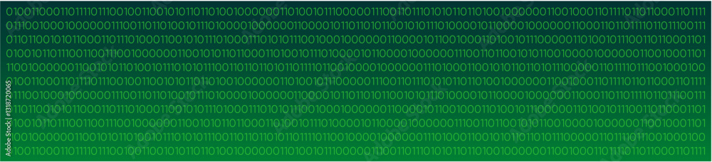 Aufkleber abstract binary code digital technology background