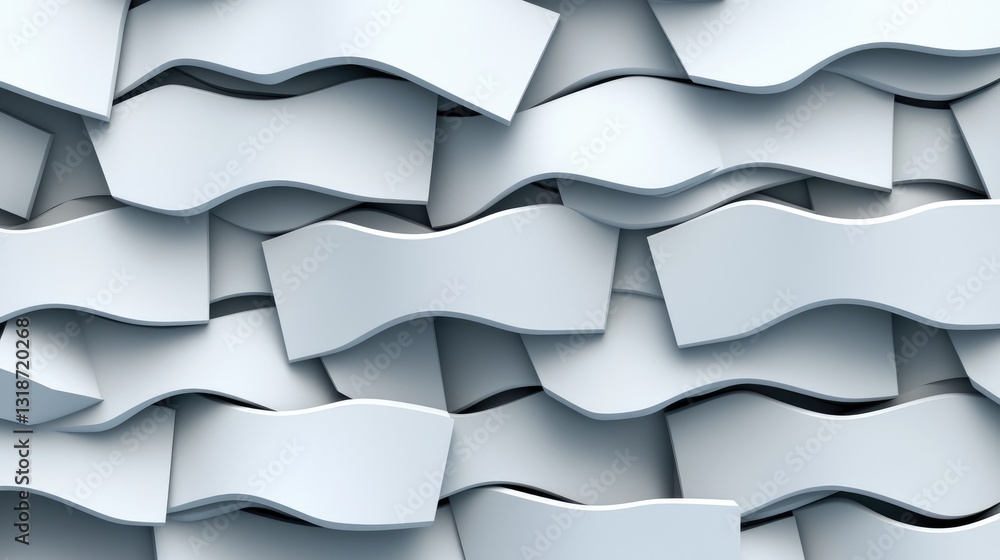 Poster dynamic wave patterns abstract digital art textured surface indoor environment close-up view modern 
