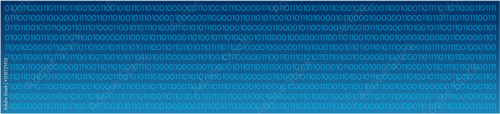 Aufkleber abstract binary code digital technology background