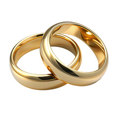 golden wedding rings