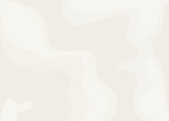 Beautiful pastel beige curved wavy abstract background, large curved lines [Vector]