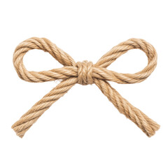 Rope with knot . PNG file isolated on transparent background cut out, clipping path, social media, 
