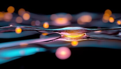 Explore the transformative power of Abstract AI innovation with dynamic data connections in this captivating digital image Witness the seamless integration of interactive digital elements, forging a