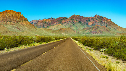 Einsame Landschaften im Big Bend Nationalpark