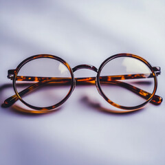 Old Glasses Isolated