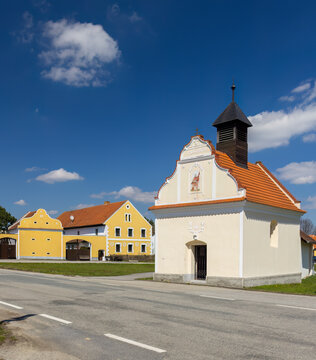 Zabori village monument reserve, Southern Bohemia, Czech Republic