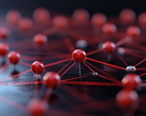 Explore the Future of Cyber Security with Advanced Network Visualization, powered by Artificial Intelligence, showcasing innovative AI innovation and an automated interaction flow Enhance threat