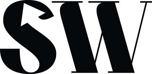 letter s arrow recycle or exchange logo with vector file.