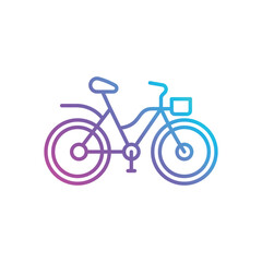 Bicycle Vector icon