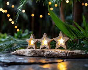 Experience Stellar Service A Visual Representation of Five-Star Digital Rating with Glowing Visual Effects, exemplifying outstanding service quality concept and customer satisfaction This evocative