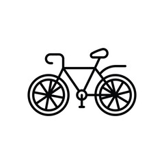 Bicycle Vector icon