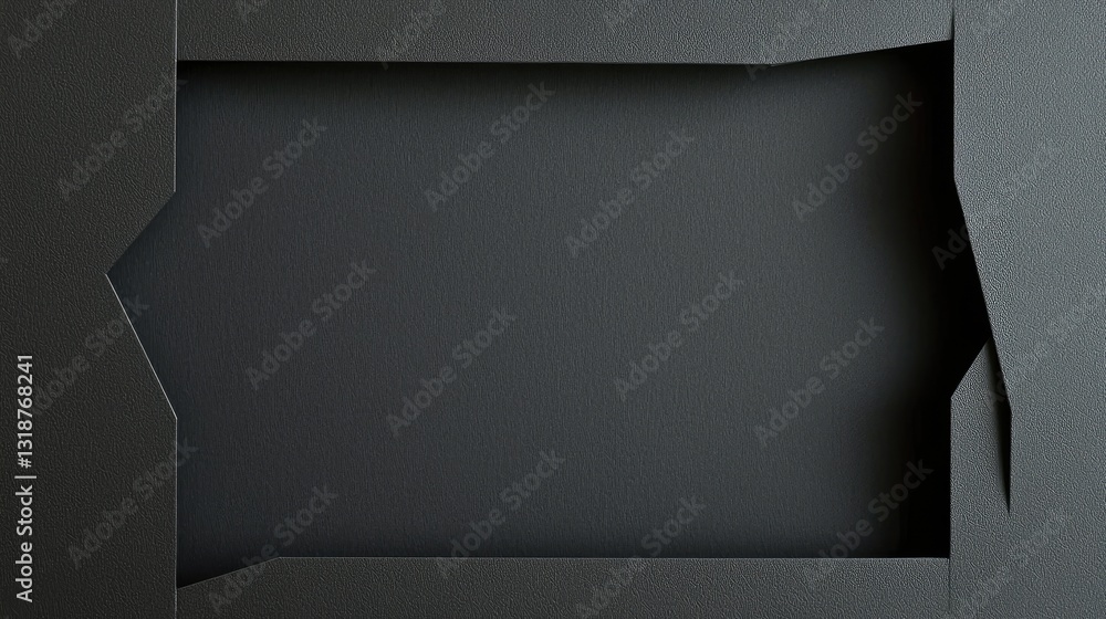 Poster a solid matte gray background with a sophisticated aesthetic and enough empty space for business tex