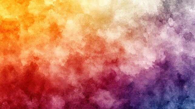 Abstract watercolor gradient, vibrant color blend
