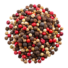 Pepper Blend Isolated on White Background
