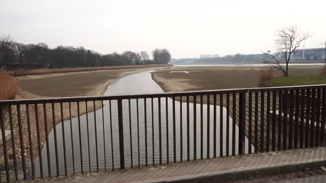 bridge over a canal