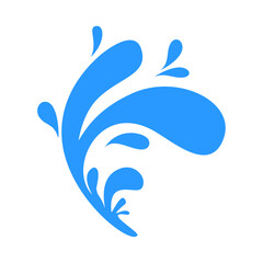 Water Splash Illustration