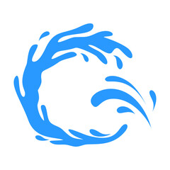 Water Splash Illustration