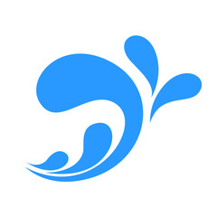 Water Splash Illustration