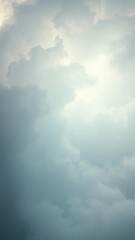 wispy tendrils of fog curl around cloudy pillars, nebulous, ethereal