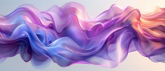 Fototapeta premium A simple, elegant and modern background with blue purple gradient presentation