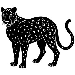 Phantom Owl silhouette vector illustration