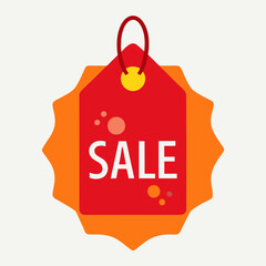 Sale product frame promotion tag design vector illustration
