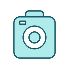 vector icon camera symbol flat design