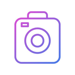 vector icon camera symbol flat design