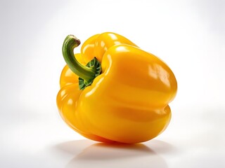 Closeup of a Yellow Bell Pepper