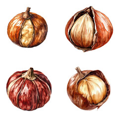 Obraz premium Harvesting fresh onions organic farm food photography rustic setting close-up view culinary inspiration